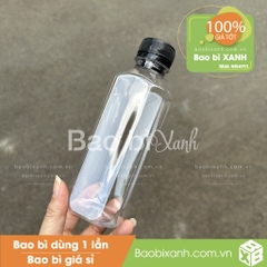 Chai nhựa vuông 330ml