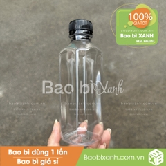 Chai nhựa vuông 330ml