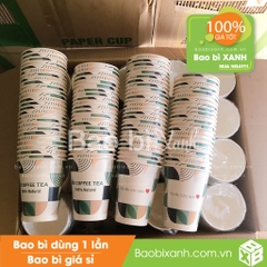 Ly giấy Ân Coffee Tea