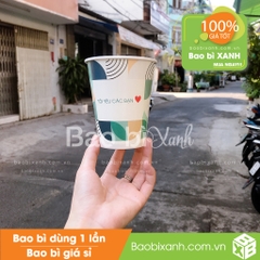 Ly giấy Ân Coffee Tea