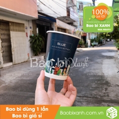 Ly giấy Blue Saigon Coffee