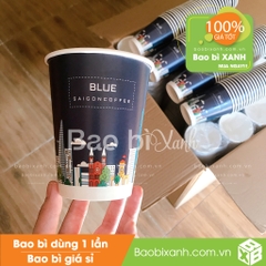 Ly giấy Blue Saigon Coffee