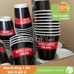Ly giấy Napoli Coffee