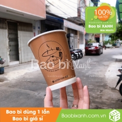 Ly giấy Bình Minh Coffee