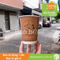 Ly giấy Bình Minh Coffee