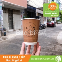 Ly giấy Bình Minh Coffee