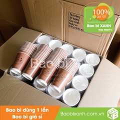 Ly giấy Bình Minh Coffee