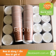 Ly giấy Bình Minh Coffee