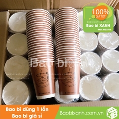 Ly giấy Bình Minh Coffee