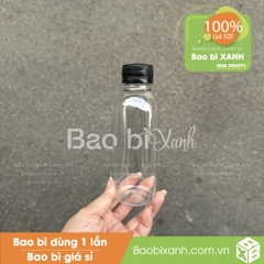 Chai nhựa 200ml tròn