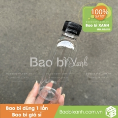 Chai nhựa 200ml tròn