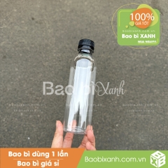 Chai nhựa 300ml tròn cao