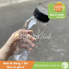 Chai nhựa 500ml miệng rộng