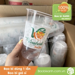 Ly nhựa Vina Fresh Fruit Juice