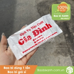 Khăn lạnh dịch vụ tiệc cưới Gia Đình