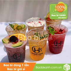 Ly nhựa Cheri Heri Cake - Tea