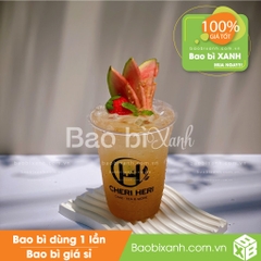 Ly nhựa Cheri Heri Cake - Tea