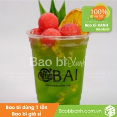 Ly nhựa OBAI Coffee