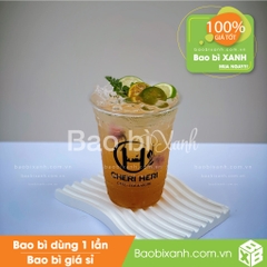 Ly nhựa Cheri Heri Cake - Tea