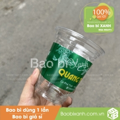 Ly nhựa Quang Thoại Coffee