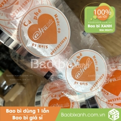 Cuộn màng ép Hà sinh tố & cà phê