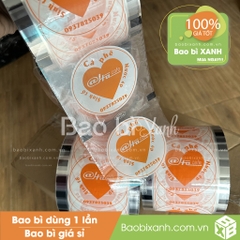 Cuộn màng ép Hà sinh tố & cà phê
