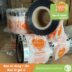 Cuộn màng ép Hà sinh tố & cà phê