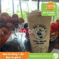 Ly nhựa Ms Diễm Coffee Milktea