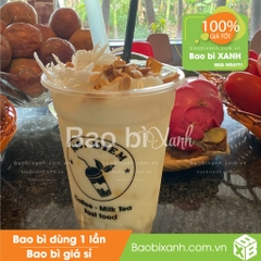 Ly nhựa Ms Diễm Coffee Milktea