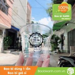 Ly nhựa sữa chua nếp cẩm Rice Yogurt