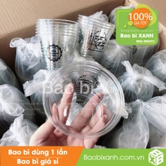 Ly nhựa sữa chua nếp cẩm Rice Yogurt