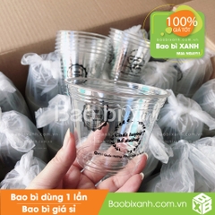 Ly nhựa sữa chua nếp cẩm Rice Yogurt