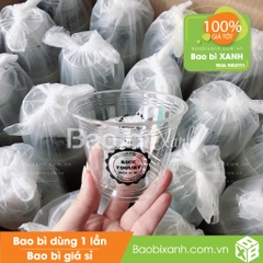 Ly nhựa sữa chua nếp cẩm Rice Yogurt