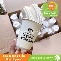 Ly giấy Coffee 888 (Trung Nguyên Legend)