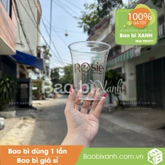 Ly nhựa Roise Coffee & Bakery