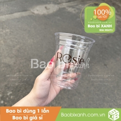 Ly nhựa Roise Coffee & Bakery