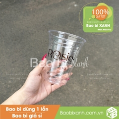 Ly nhựa Roise Coffee & Bakery