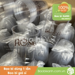 Ly nhựa Roise Coffee & Bakery