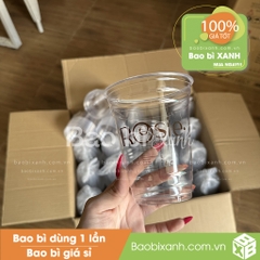 Ly nhựa Roise Coffee & Bakery