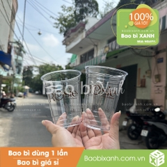 Ly nhựa Roise Coffee & Bakery