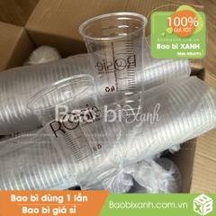 Ly nhựa Roise Coffee & Bakery