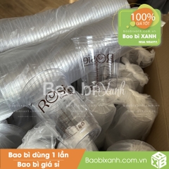 Ly nhựa Roise Coffee & Bakery