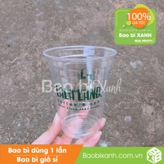 Ly nhựa LaLa Land Coffee & Tea