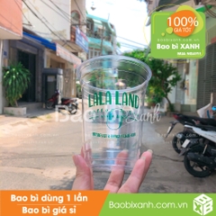 Ly nhựa LaLa Land Coffee & Tea