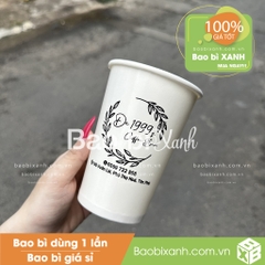 Ly giấy De 1999s Coffee Bar