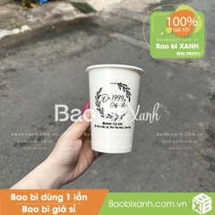 Ly giấy De 1999s Coffee Bar