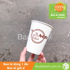 Ly giấy Ngon Cafe