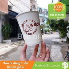 Ly giấy Ngon Cafe