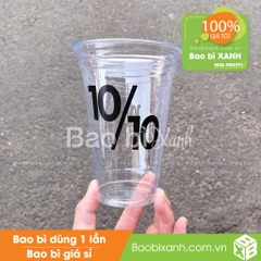 Ly nhựa 10/10