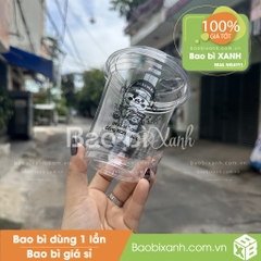 Ly nhựa Sài Gòn Phố Coffee